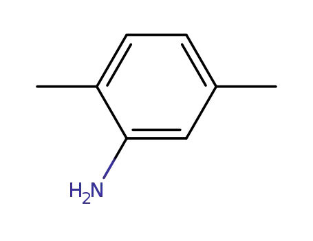 Molecular Structure of 95-78-3 (2,5-Dimethylaniline)