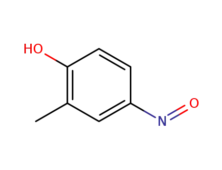 Molecular Structure of 6971-38-6 (5-Nitroso-2-cresol)