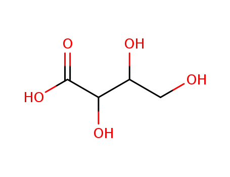 Molecular Structure of 10191-35-2 (2,3,4-Trihydroxybutanoicacid)