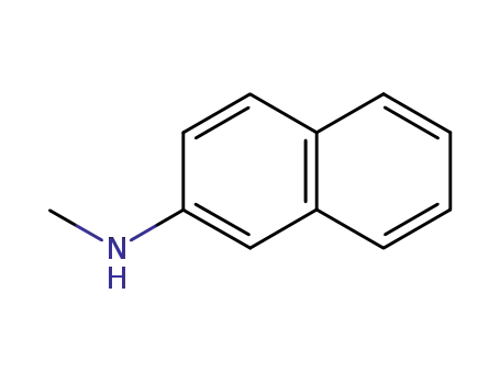 Molecular Structure of 2216-67-3 (N-methylnaphthalen-2-amine)