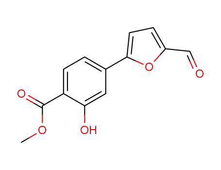 methyl 4-(5-formylfuran-2-yl)-2-hydroxybenzoate