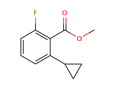 methyl 2-cyclopropyl-6-fluorobenzoate