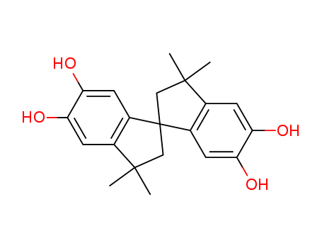 1,1'-Spirobi[1H-indene]-5,5',6,6'-tetrol,2,2',3,3'-tetrahydro-3,3,3',3'-tetramethyl-(77-08-7)