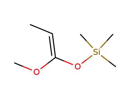 Silane, [[(1E)-1-methoxy-1-propenyl]oxy]trimethyl-