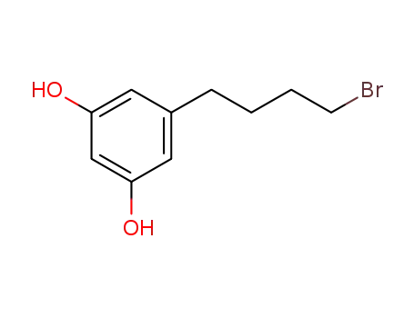 4-(3,5-dihydroxyphenyl)-1-bromobutane