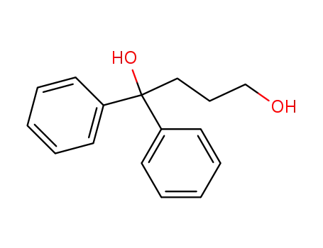 Molecular Structure of 1023-94-5 (1,1-Diphenylbutane-1,4-diol)