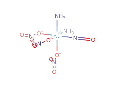 fac-diamminetrinitratonitrosoruthenium(III)