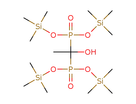 tetrakis(O-trimethylsilyl)hydroxyethylidenediphosphonic acid