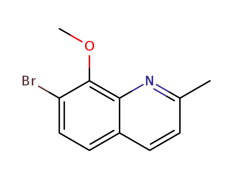 7-bromo-8-methoxyquinaldine