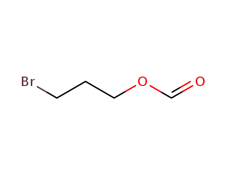 Molecular Structure of 53452-10-1 (1-Propanol, 3-bromo-, formate)