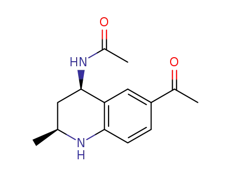 N-(6-acetyl-2-methyl-1,2,3,4-tetrahydroquinolin-4-yl)acetamide