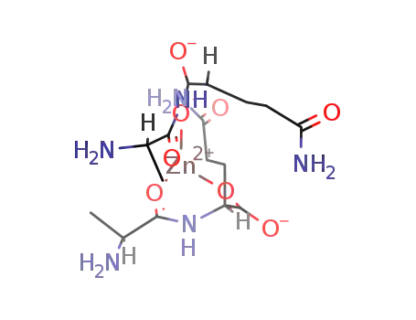 Ala-Gln dipeptide-Zn2+ complex