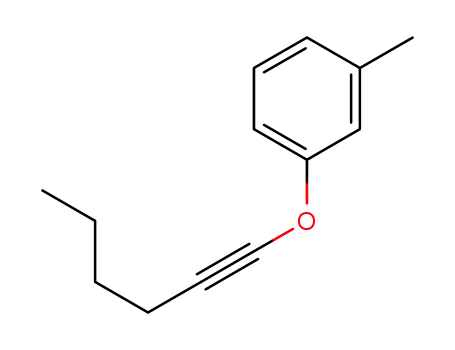 1-(hex-1-yn-1-yloxy)-3-methylbenzene