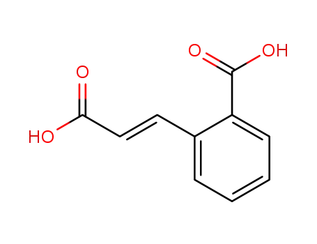 Molecular Structure of 18454-53-0 (2-[(E)-2-Carboxyethenyl]benzoic acid)