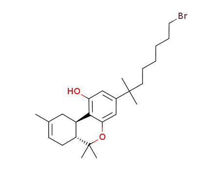 (-)-7′-bromo-1',1'-dimethylheptyl-Δ8-tetrahydrocannabinol