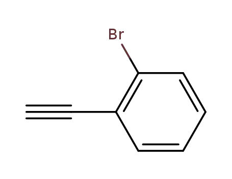 Molecular Structure of 766-46-1 (1-Bromo-2-Ethynylbenzene)