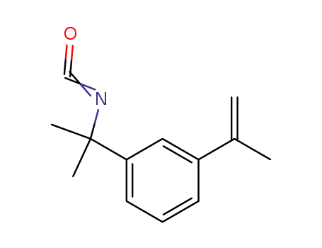 Molecular Structure of 2094-99-7 (3-ISOPROPENYL-ALPHA,ALPHA-DIMETHYLBENZYL ISOCYANATE)