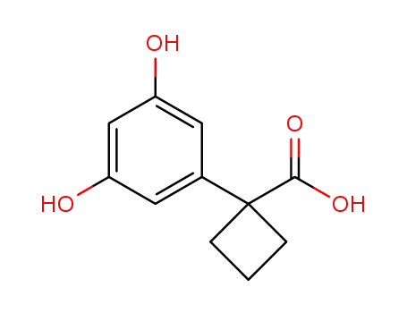 1-(3,5-dihydroxyphenyl)cyclobutanecarboxylic acid