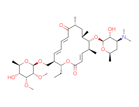 Oxacyclohexadeca-3,11,13-triene-2,10-dione,15-[[(6-deoxy-2,3-di-O-methyl-â-Dallopyranosyl) oxy]methyl]-16-ethyl-5,7,9- trimethyl-6-[[3,4,6-trideoxy-3-(dimethylamino)- â-D-xylo-hexopyranosy