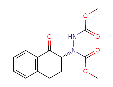 (R)-dimethyl 1-(1-oxo-1,2,3,4-tetrahydronaphthalen-2-yl)hydrazine-1,2-dicarboxylate