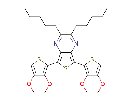 5,7-bis(3,4-ethylenedioxythiophen-2-yl)-2,3-dihexylthieno[3,4-b]pyrazine