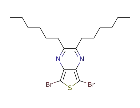 5,7-dibromo-2,3-dihexylthieno[3,4-b]pyrazine