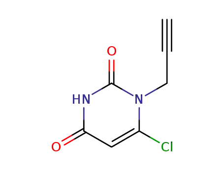 6-chloro-1-(prop-2-ynyl)pyrimidine-2,4(1H,3H)-dione
