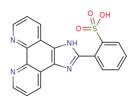 2-(2-sulfophenyl)imidazo(4,5-f)(1,10)-phenanthroline