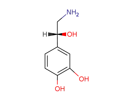 Molecular Structure of 51-41-2 (Norepinephrine)