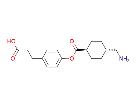Benzenepropanoic acid,4-[[[trans-4-(aminomethyl)cyclohexyl]carbonyl]oxy]-