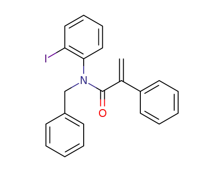 N-benzyl-N-(2-iodophenyl)-2-phenylacrylamide