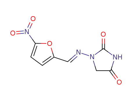 Molecular Structure of 67-20-9 (Nitrofurantoin)