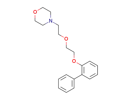 4-[2-(2-biphenyl-2-yloxy-ethoxy)-ethyl]-morpholine