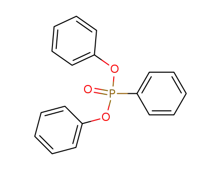 Molecular Structure of 3049-24-9 (diphenyl phenylphosphonate)