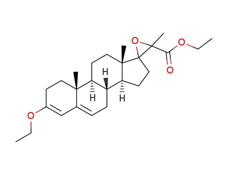 3β-ethylether-3,5-androstadiene-17,20-epoxy-20-methyl carboxylic acid ethyl ester