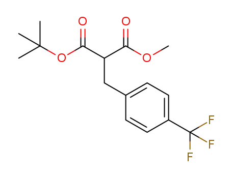 1-tert-butyl 3-methyl 2-(4-trifluoromethylbenzyl)malonate