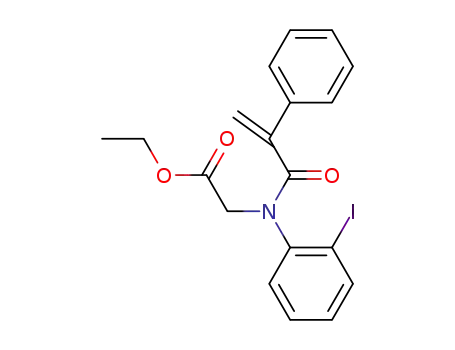 ethyl N-(2-iodophenyl)-N-(2-phenylacryloyl)glycinate