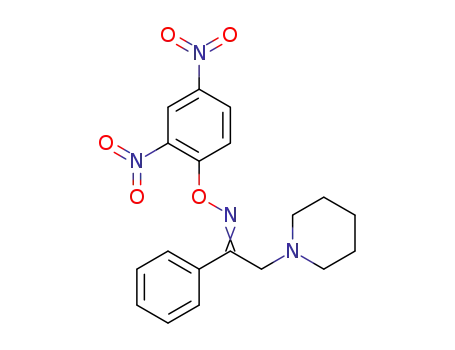 1-phenyl-2-(piperidin-1-yl)ethanone O-(2,4-dinitrophenyl)oxime