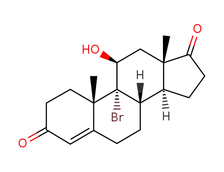 9-bromo-11β-hydroxy-androst-4-ene-3,17-dione