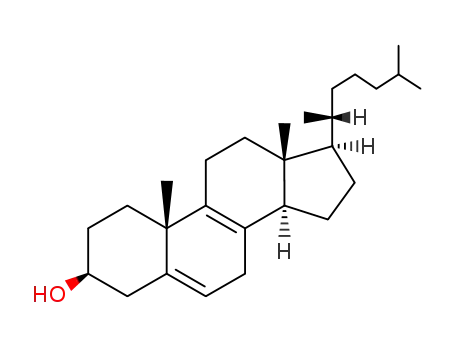 Molecular Structure of 70741-38-7 ((3S,10S,13R,14R,17R)-10,13-dimethyl-17-[(2R)-6-methylheptan-2-yl]-2,3,4,7,11,12,14,15,16,17-decahydro-1H-cyclopenta[a]phenanthren-3-ol)