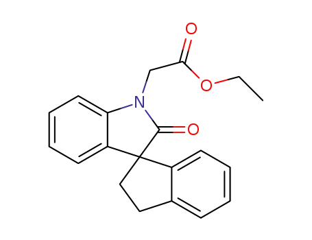 ethyl 2-(2'-oxo-2,3-dihydrospiro[indene-1,3'-indolin]-1'-yl)acetate