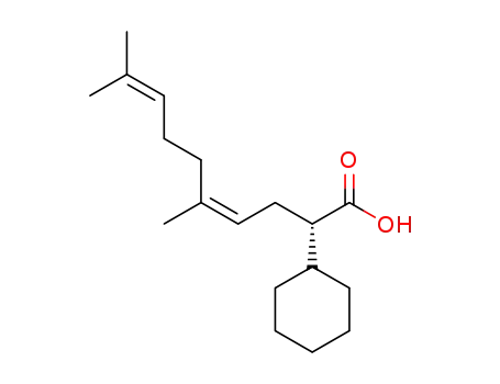(S,Z)-2-cyclohexyl-5,9-dimethyldeca-4,8-dienoic acid