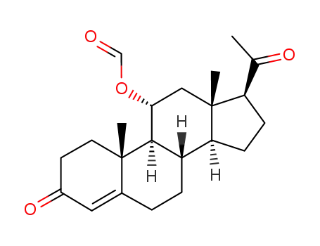3,20-dioxopregn-4-en-11α-yl formate
