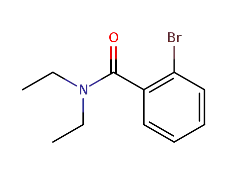Molecular Structure of 76041-86-6 (2-BROMO-N,N-DIETHYLBENZAMIDE)