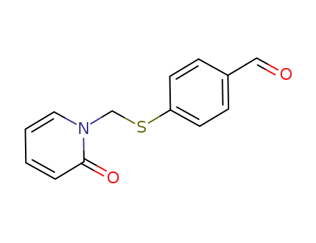 1-(((4-formylphenyl)thio)methyl)pyridin-2-one