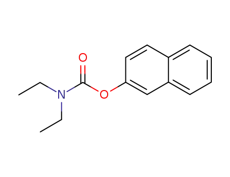 Molecular Structure of 61912-14-9 (Carbamic acid, diethyl-, 2-naphthalenyl ester)