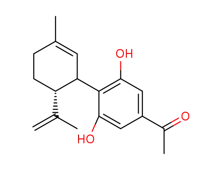 1-((2'R)-2,6-dihydroxy-5'-methyl-2'-(prop-1-en-2-yl)-1',2',3',4'-tetrahydro-[1,1'-biphenyl]-4-yl)ethan-1-one