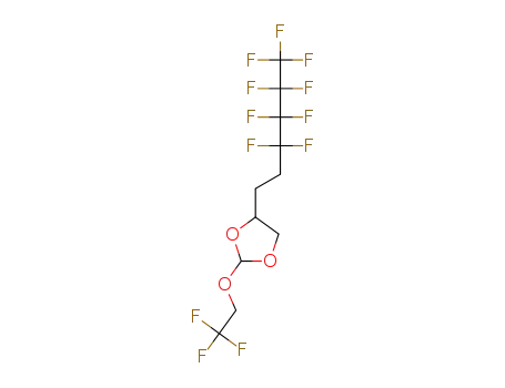4-(3,3,4,4,5,5,6,6,6-nonafluorohexyl)-2-(2,2,2-trifluoroethoxy)-1,3-dioxolane