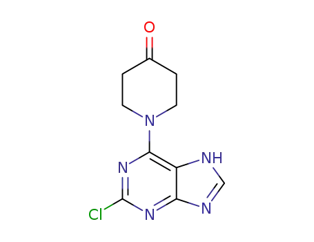 1-(2-chloropurin-6-yl)piperidin-4-one