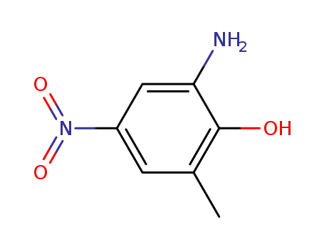 2-amino-6-methyl-4-nitro-phenol